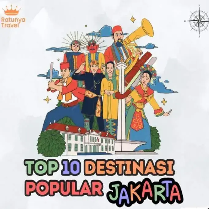 10 destinasi untuk study tour di Jakarta yang populer.