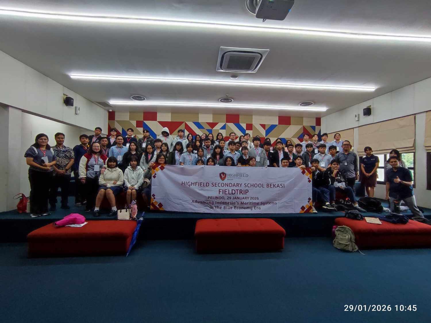 Fieldtrip SMA Highfield Bekasi ke Pelindio